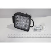 Фара дополнительная квадрат.,направленный свет 16 диодов 48W (AE48S-16LED-42HC