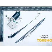 Стеклоочиститель в сборе (аналог 76.5205) тракторы 12В ( 1шт.мотор, 1шт. рычаг, 1шт. щетка)